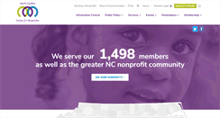 Desktop Screenshot of ncnonprofits.org